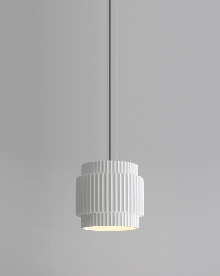 WOMO Ribbed Drum Pendant Light-WM2469