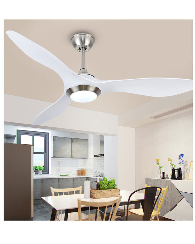 WOMO Coastal White Large Ceiling Fan Lamp-WM5055