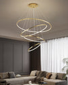 WOMO Large Tiered Ring Foyer Chandelier-WM2654 thumbnail