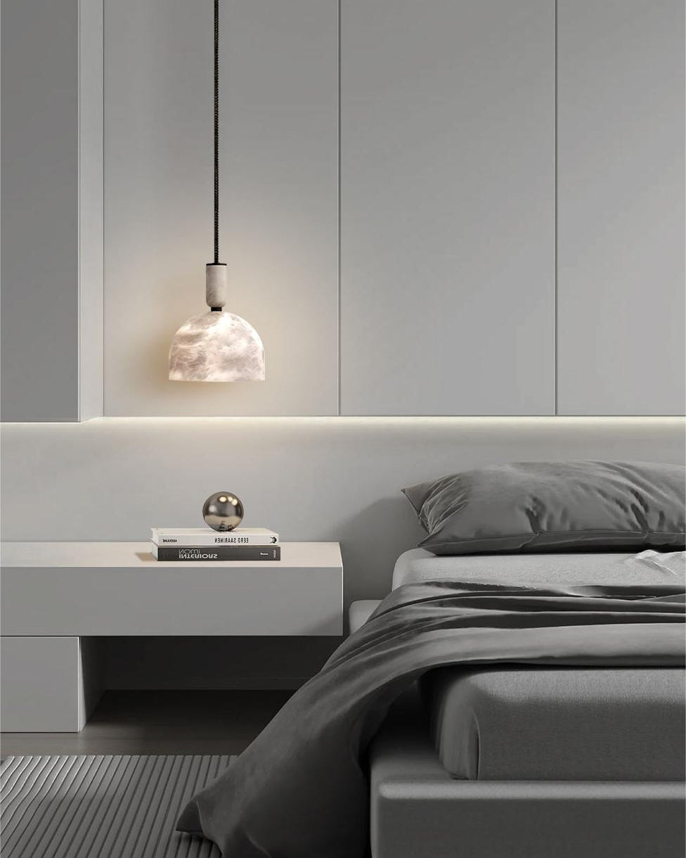 WOMO Oki Alabaster Pendant Light-WM2899