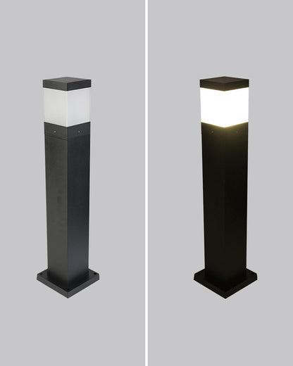 WOMO Square Bollard Light-WM9109