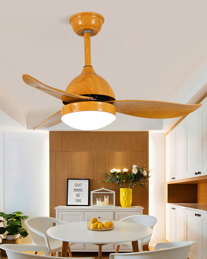 WOMO 3 Blade Scandi Ceiling Fan Lamp-WM5103