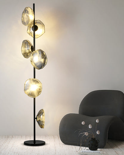 WOMO Blown Glass Floor Lamp-WM7082