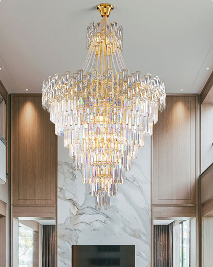 WOMO Massive Tiered Crystal Chandelier-WM2380