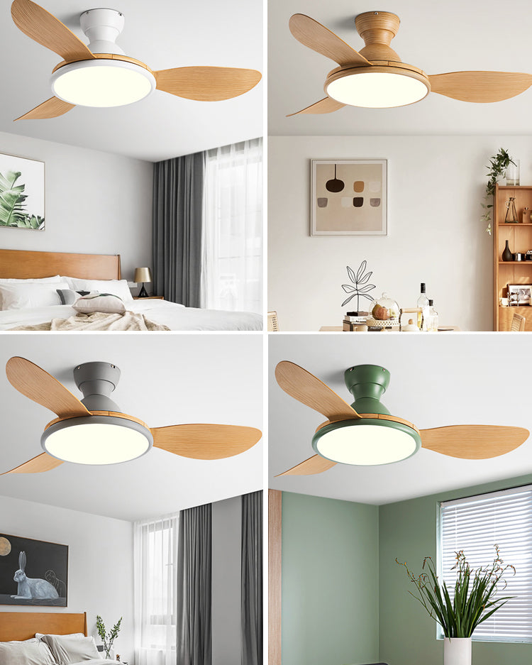 WOMO 42" Low Profile Ceiling Fan with Bright Light - WM5156