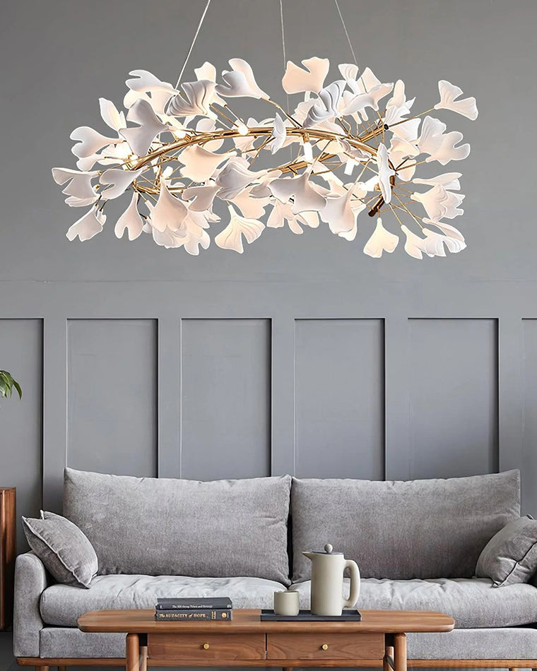 WOMO Gingko Spiral Chandelier-WM2416