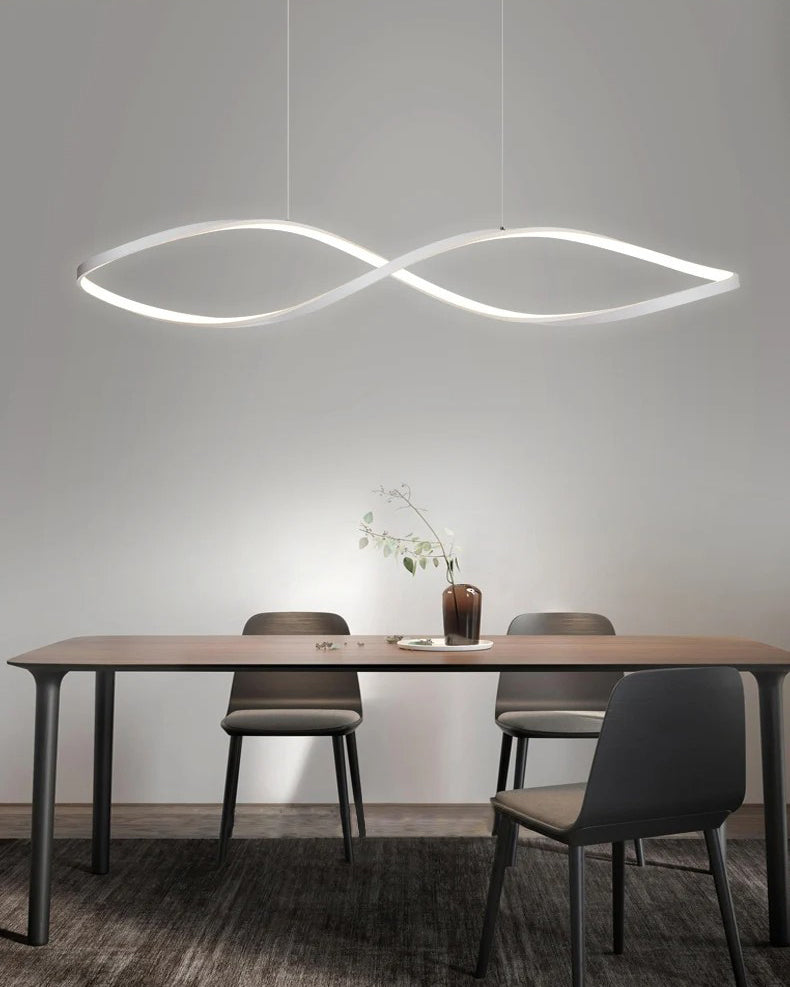 WOMO Spiral Linear Pendant Light-WM2642