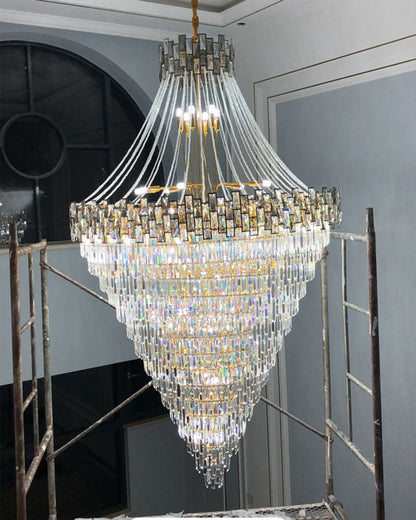 WOMO Massive Tiered Crystal Chandelier-WM2380