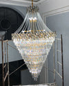 WOMO Massive Tiered Crystal Chandelier-WM2380 thumbnail