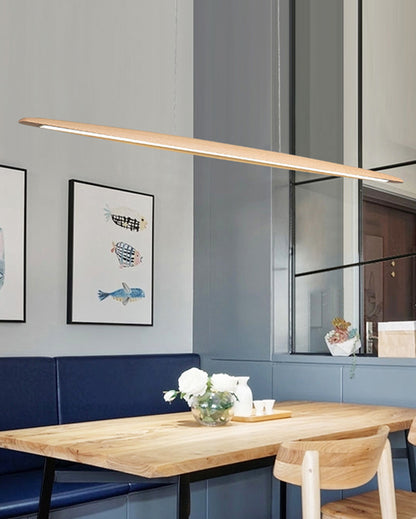 WOMO Wood Linear Led Pendant Light-WM2523