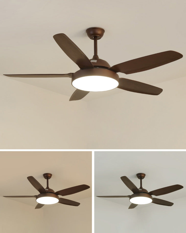 WOMO 5 Blade Ceiling Fan Lamp-WM5101