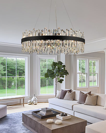 WOMO Round Crystal Chandelier-WM2488a