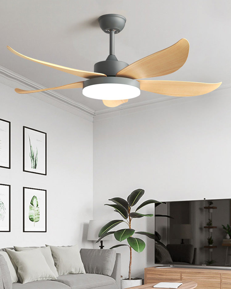 WOMO 5 blade Modern Ceiling Fan Lamp-WM5049