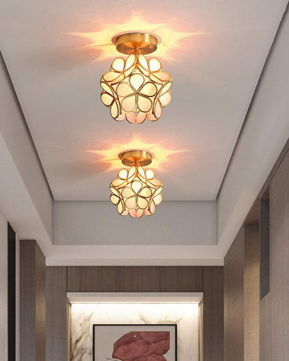 WOMO Tiffany Floral Ceiling Light-WM1128