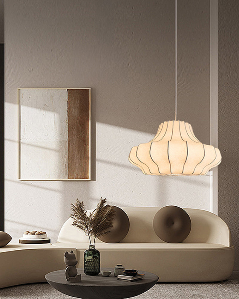 WOMO Japandi Silk Pendant Light-WM2947