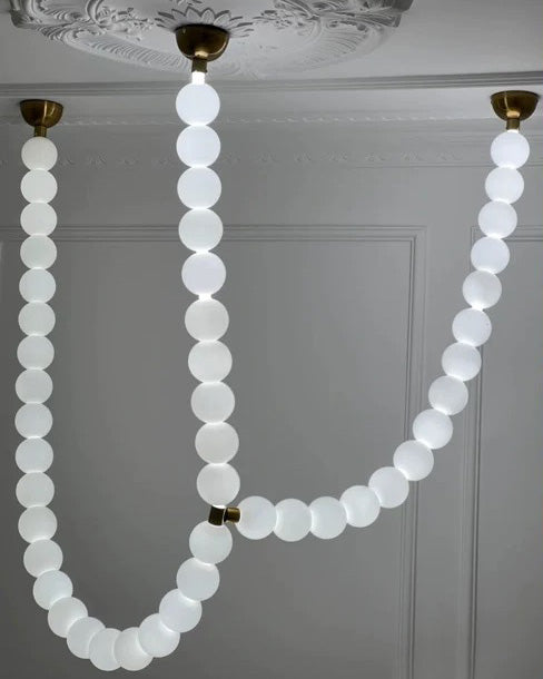 WOMO X-Pearl Necklace Chandelier-WM2799