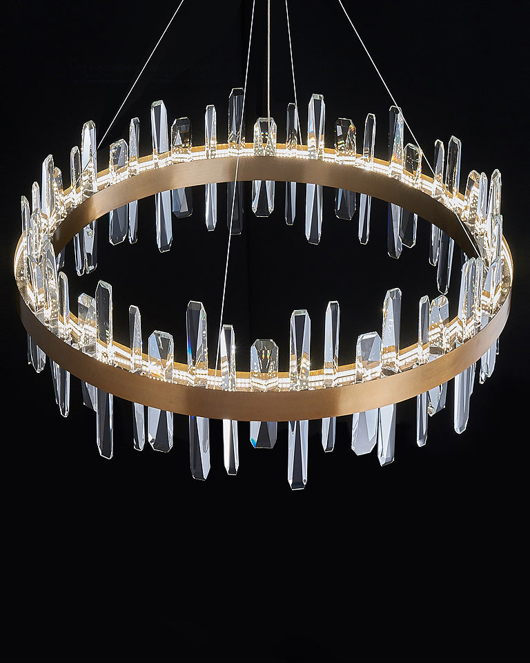 WOMO Round Crystal Chandelier-WM2485a