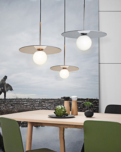 WOMO Globe Disc Pendant Light-WM2579