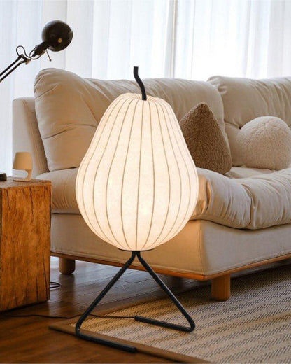 WOMO Pear Lantern Silk Floor Lamp-WM7126