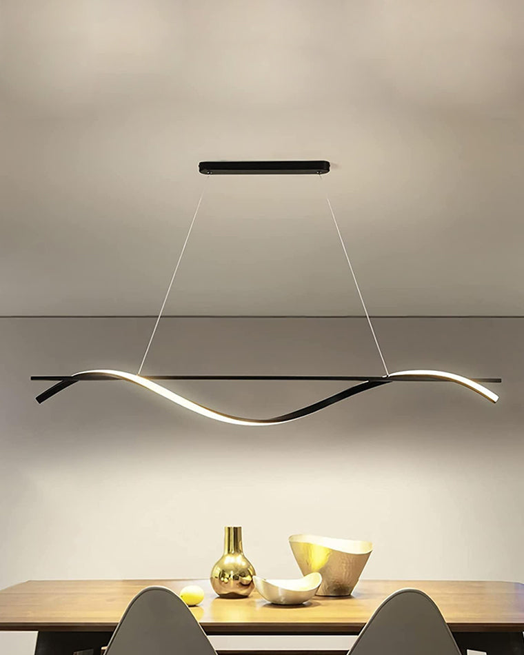 WOMO Spiral Linear Pendant Light-WM2768