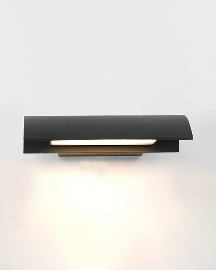 WOMO Curved Outdoor Wall Light-WM9070