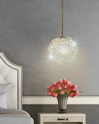 WOMO Small Crystal Sphere Pendant Light-WM2367