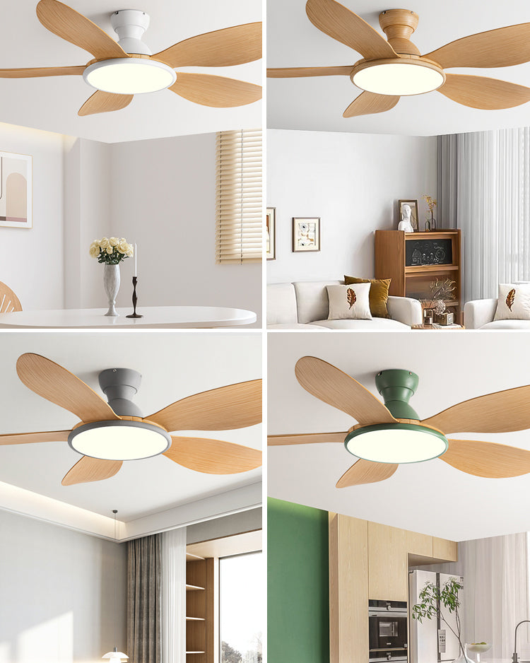 WOMO 42" Low Profile Ceiling Fan with Bright Light - WM5156
