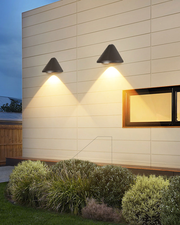 WOMO Cone Outdoor Wall Light-WM9141