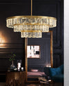 WOMO Tiered Gold Crystal Chandelier-WM2539 thumbnail