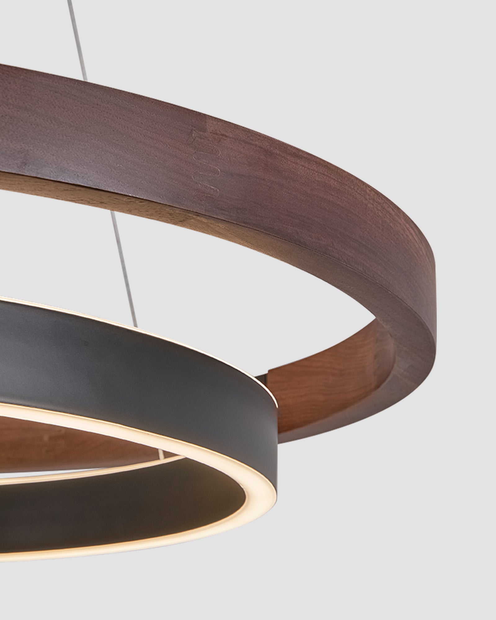 WOMO Circular Led Wood Chandelier-WM2492