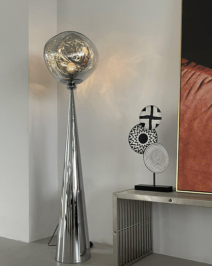 WOMO Lava Globe Floor Lamp-WM7085