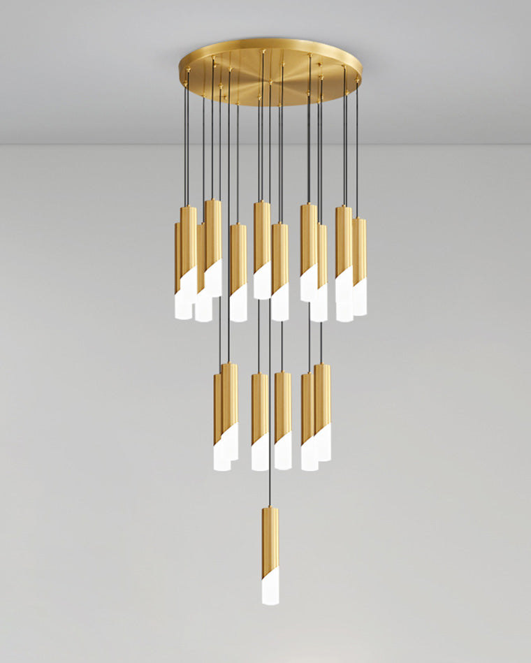 WOMO Cylinder Cascading Chandelier-WM2532