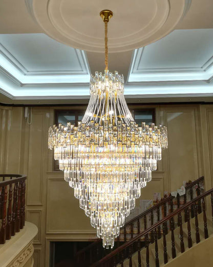 WOMO Massive Tiered Crystal Chandelier-WM2380