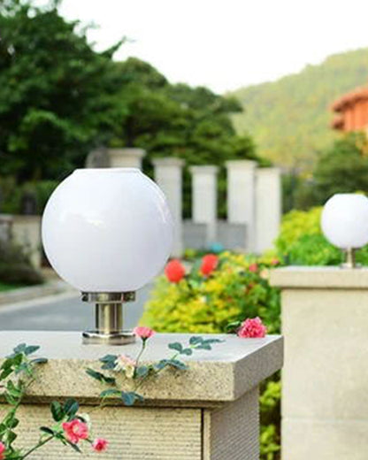 WOMO Globe Outdoor Pillar Light-WM9217