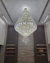 WOMO Tiered taper Crystal Foyer Chandelier-WM2384 thumbnail