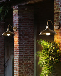 WOMO Gooseneck Barn Wall Lamp-WM9143