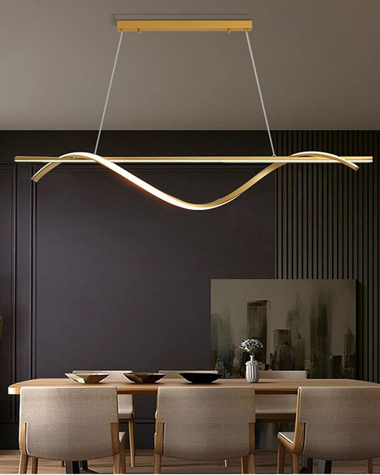 WOMO Spiral Linear Pendant Light-WM2768