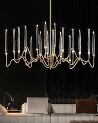 WOMO Crystal Candlestick Chandelier-WM2602