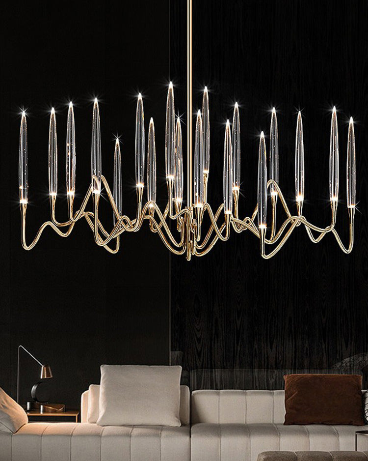 WOMO Crystal Candlestick Chandelier-WM2602