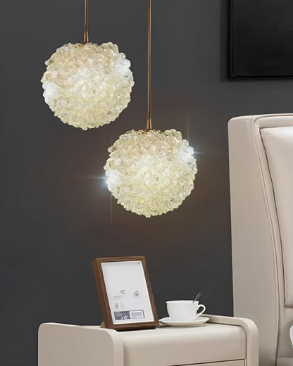 WOMO Small Crystal Sphere Pendant Light-WM2367