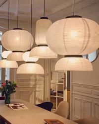 WOMO Lantern Silk Pendant Light-WM2472