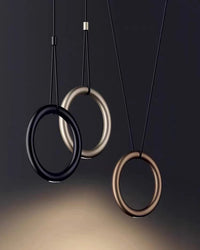 WOMO Metal Ring Pendant Light-WM2530