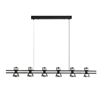 WOMO Brass Linear Chandelier-WM2225