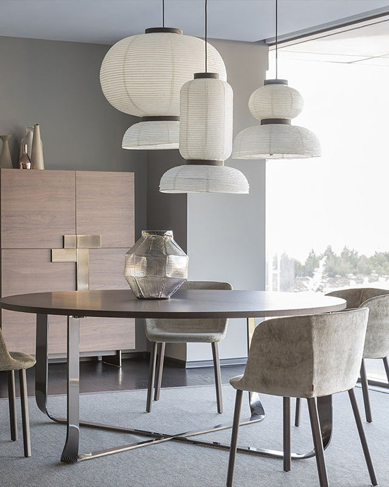 WOMO Lantern Silk Pendant Light-WM2472