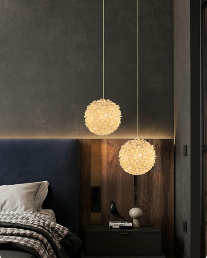 WOMO Small Crystal Sphere Pendant Light-WM2367