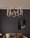 WOMO Rectangular Led Round Chandelier-WM2778 thumbnail