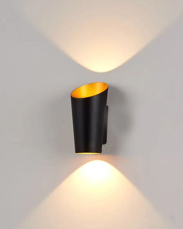 WOMO Cylinder Up Down Outdoor Wall Light-WM9139