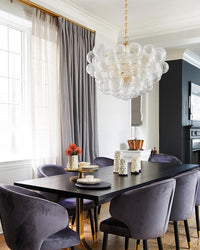 WOMO Textured Glass Bubble Chandelier-WM2180