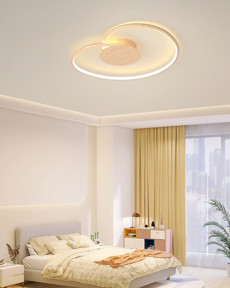 WOMO Heart LED Flush Mount Ceiling Light-WM1129