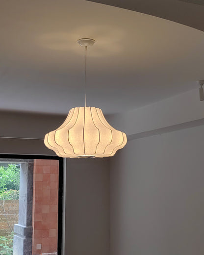 WOMO Japandi Silk Pendant Light-WM2947